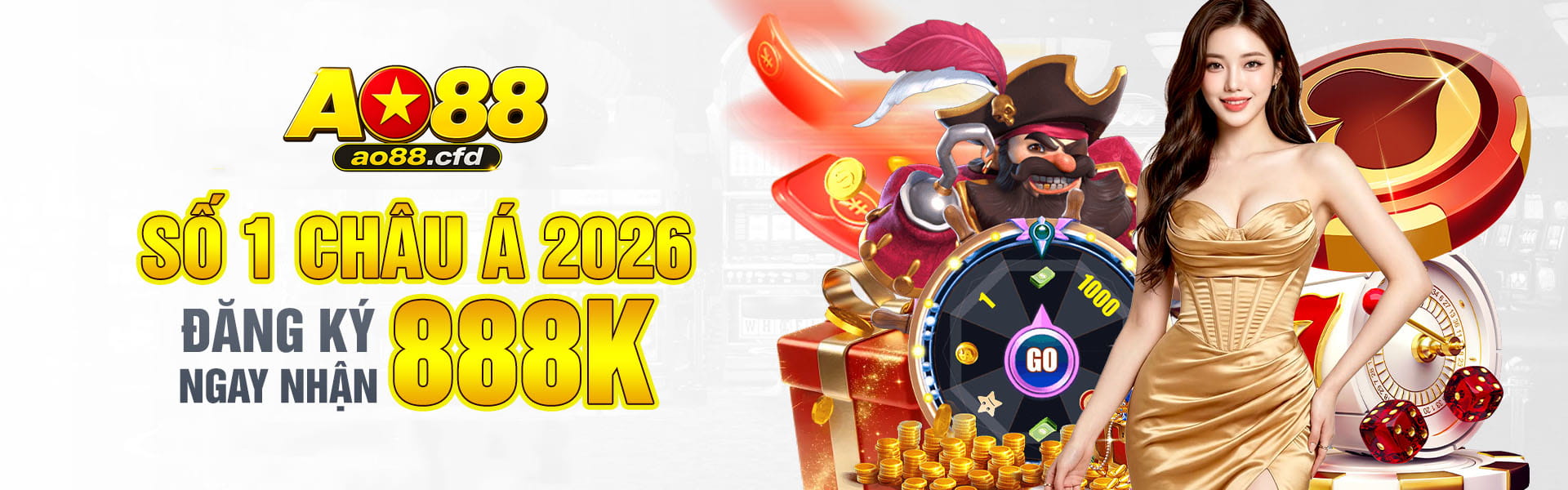 Đăng ký AO88 nhận thưởng tới 8888K