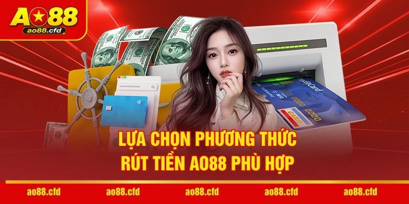 Lựa chọn phương thức rút tiền AO88 phù hợp